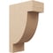 Ekena Millwork 9"W x 18"D x 27"H Classic Alpine Rough Cedar Woodgrain TimberThane Corbel, Primed Tan CORUR09X18X27ALPRCPR - alternate 1